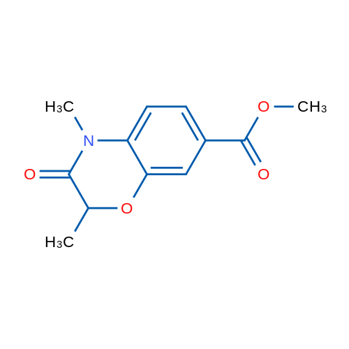 Methyl 2,4-dimethyl-3-oxo-3,4-dihydro-2H-benzo[b][1,4]oxazine-7-carboxylate 5g