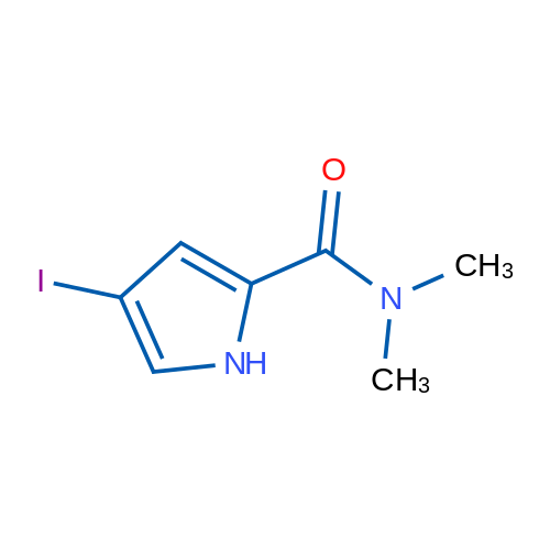 4-Iodo-N,N-dimethyl-1H-pyrrole-2-carboxamide 1g