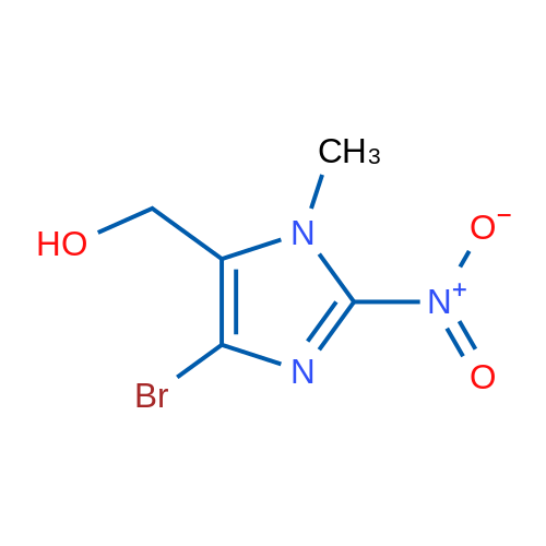 (4-Bromo-1-methyl-2-nitro-1H-imidazol-5-yl)methanol 1g