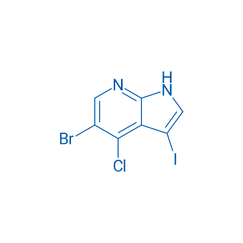 5-Bromo-4-chloro-3-iodo-1H-pyrrolo[2,3-b]pyridine 250mg