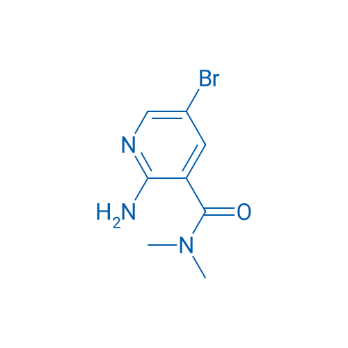 2-Amino-5-bromo-N,N-dimethylnicotinamide 1g