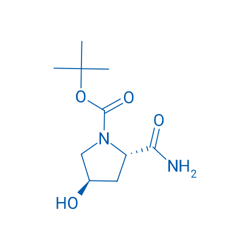 (2S,4R)-tert-Butyl 2-carbamoyl-4-hydroxypyrrolidine-1-carboxylate 1g
