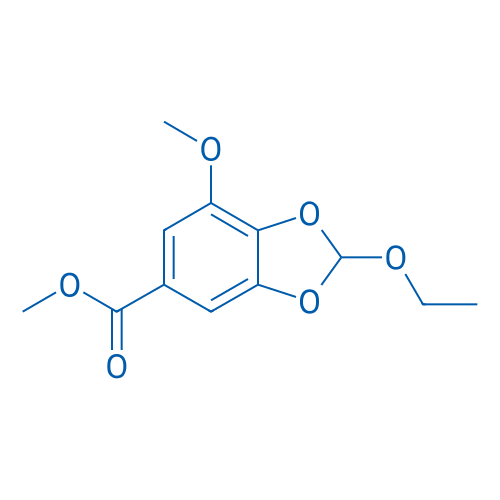 Methyl 2-ethoxy-7-methoxybenzo[d][1,3]dioxole-5-carboxylate 100mg