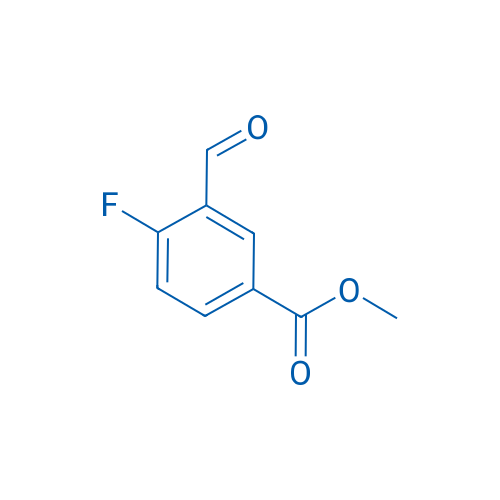 Methyl 4-fluoro-3-formylbenzoate 250mg
