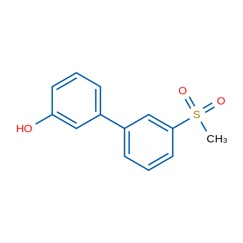 3'-(Methylsulfonyl)-[1,1'-biphenyl]-3-ol 1g