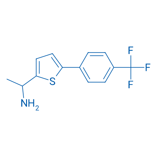 1-{5-[4-(trifluoromethyl)phenyl]thiophen-2-yl}ethan-1-amine 1g