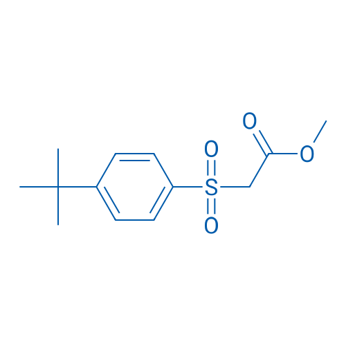 Methyl 2-(4-tert-butylbenzenesulfonyl)acetate 1g