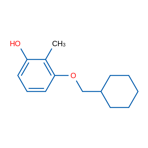 3-(Cyclohexylmethoxy)-2-methylphenol 1g