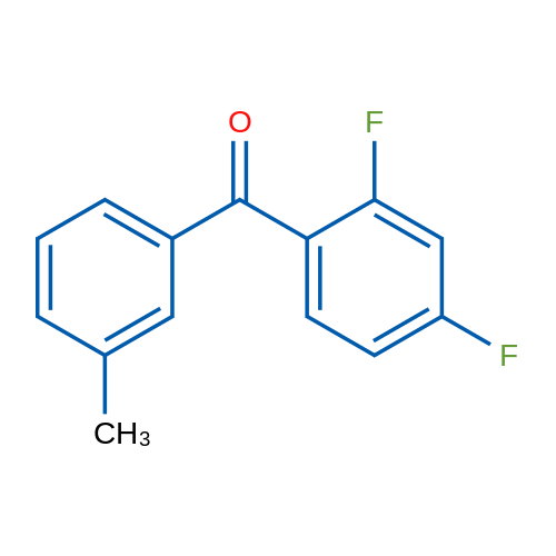 (2,4-Difluorophenyl)(m-tolyl)methanone 1g