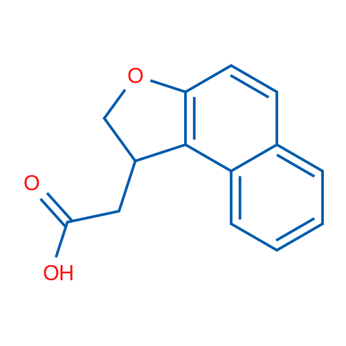 2-(1,2-Dihydronaphtho[2,1-b]furan-1-yl)acetic acid 250mg