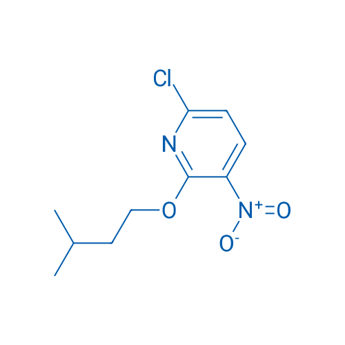 6-CHLORO-2-(ISOPENTYLOXY)-3-NITROPYRIDINE 250mg
