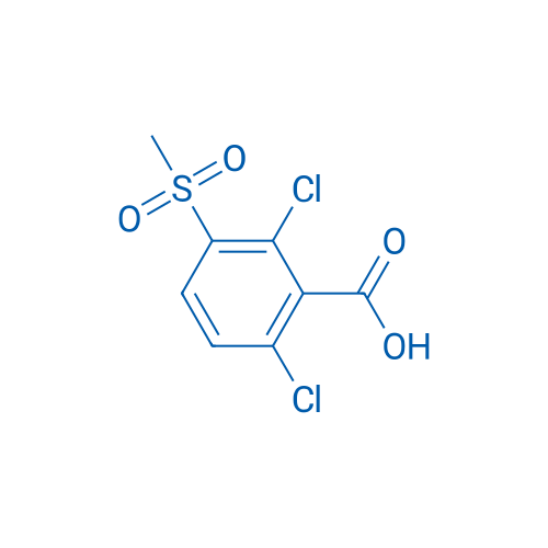 2,6-Dichloro-3-methanesulfonylbenzoic acid 250mg