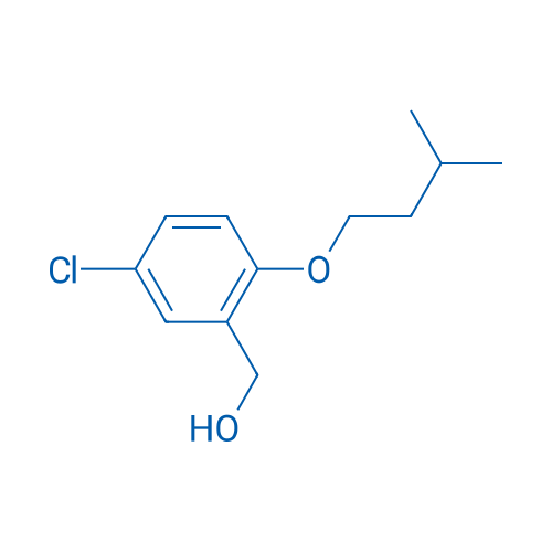 (5-Chloro-2-(isopentyloxy)phenyl)methanol 1g