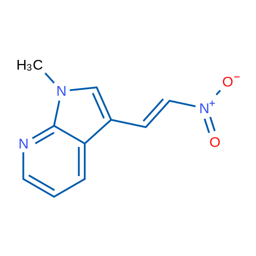 (E)-1-Methyl-3-(2-nitrovinyl)-1H-pyrrolo[2,3-b]pyridine 250mg