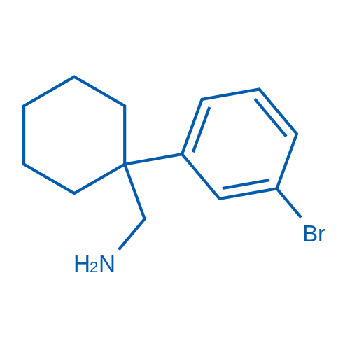 (1-(3-Bromophenyl)cyclohexyl)methanamine 50mg