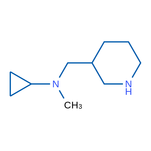 N-Methyl-N-(piperidin-3-ylmethyl)cyclopropanamine 1g