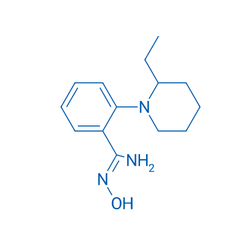 2-(2-Ethylpiperidin-1-yl)-N'-hydroxybenzimidamide 5g