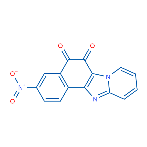 3-Nitronaphtho[1',2':4,5]imidazo[1,2-a]pyridine-5,6-dione 1g