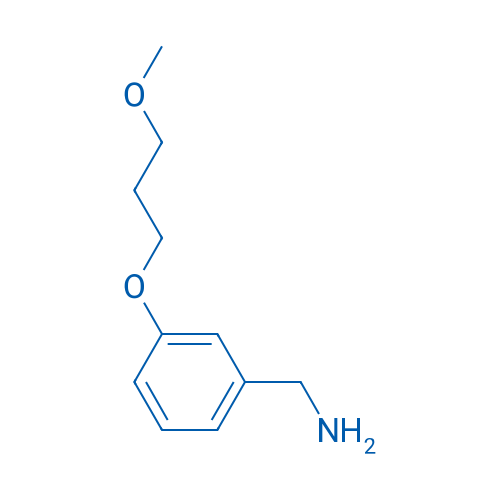 (3-(3-Methoxypropoxy)phenyl)methanamine 50mg