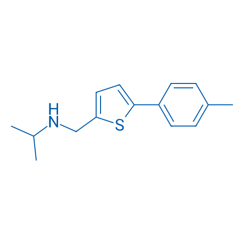 {[5-(4-methylphenyl)thiophen-2-yl]methyl}(propan-2-yl)amine 1g