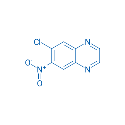 6-Chloro-7-nitroquinoxaline 1g