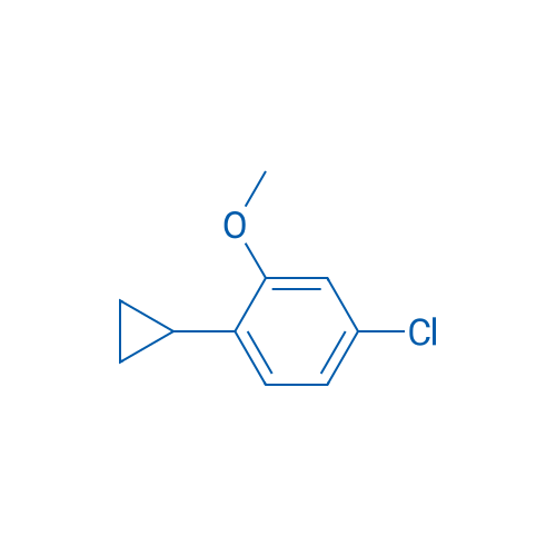 4-Chloro-1-cyclopropyl-2-methoxybenzene 5g