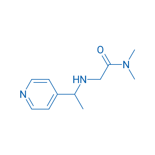 N,N-Dimethyl-2-{[1-(pyridin-4-yl)ethyl]amino}acetamide 5g