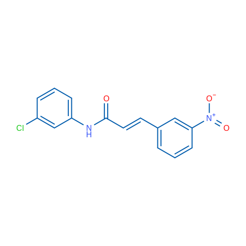 (2E)-N-(3-Chlorophenyl)-3-(3-nitrophenyl)prop-2-enamide 1g