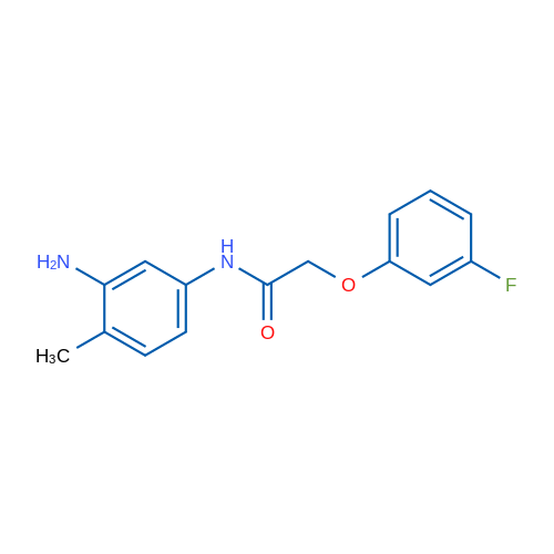 N-(3-Amino-4-methylphenyl)-2-(3-fluorophenoxy)acetamide 1g