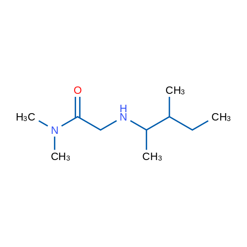 N,N-Dimethyl-2-[(3-methylpentan-2-yl)amino]acetamide 1g