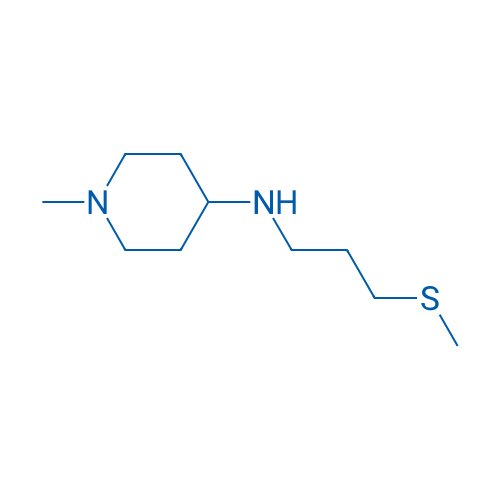 1-Methyl-N-[3-(methylsulfanyl)propyl]piperidin-4-amine 1g