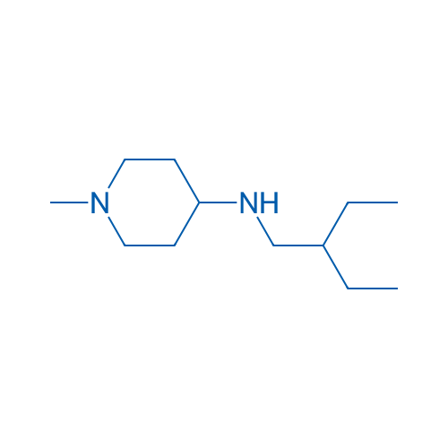 N-(2-Ethylbutyl)-1-methylpiperidin-4-amine 100mg
