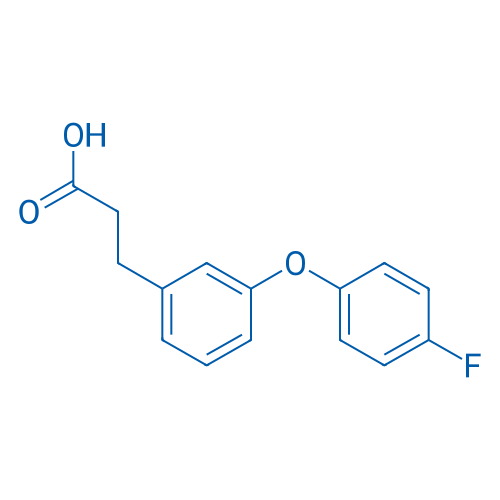 3-(3-(4-Fluorophenoxy)phenyl)propanoic acid 5g