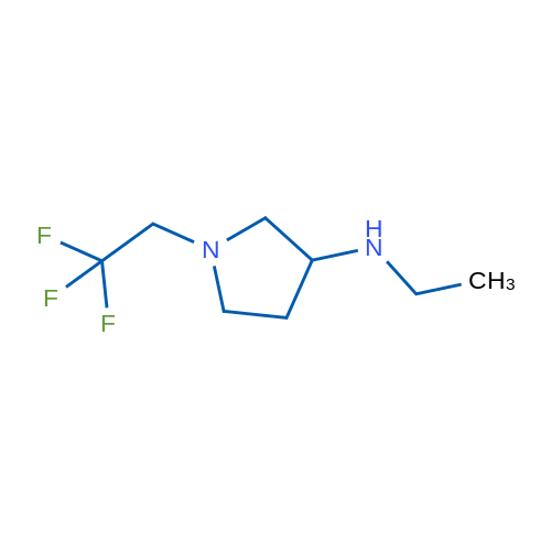 N-Ethyl-1-(2,2,2-trifluoroethyl)pyrrolidin-3-amine 1g