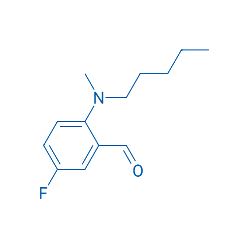 5-Fluoro-2-[methyl(pentyl)amino]benzaldehyde 50mg