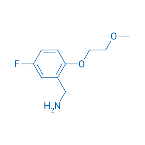 5-Fluoro-2-(2-methoxy-ethoxy)-benzylamine 5g