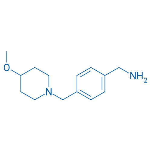 (4-((4-Methoxypiperidin-1-yl)methyl)phenyl)methanamine 1g