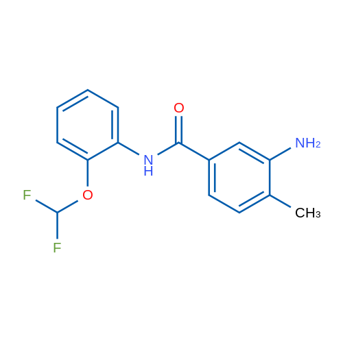 3-Amino-N-(2-(difluoromethoxy)phenyl)-4-methylbenzamide 1g