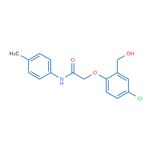 2-(4-Chloro-2-(hydroxymethyl)phenoxy)-N-(p-tolyl)acetamide 5g