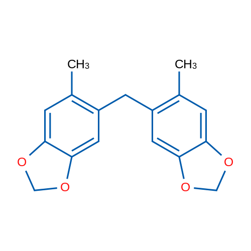 5-Methyl-6-[(6-methyl-2H-1,3-benzodioxol-5-yl)methyl]-2H-1,3-benzodioxole 1g
