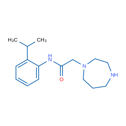 2-(1,4-Diazepan-1-yl)-N-(2-isopropylphenyl)acetamide 1g