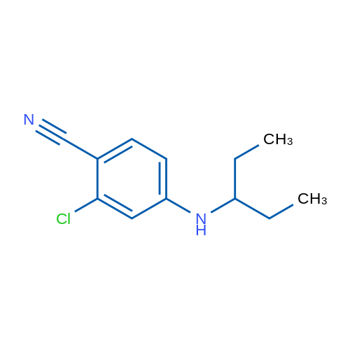 2-Chloro-4-[(pentan-3-yl)amino]benzonitrile 5g
