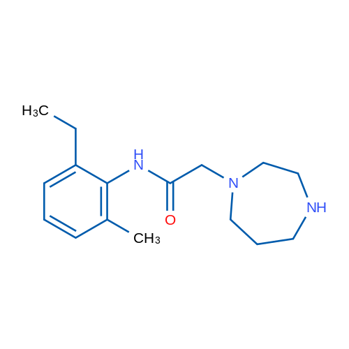 2-(1,4-Diazepan-1-yl)-N-(2-ethyl-6-methylphenyl)acetamide 1g