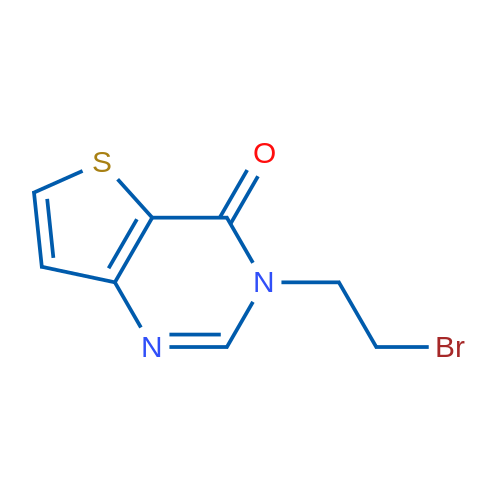 3-(2-Bromoethyl)-3H,4H-thieno[3,2-d]pyrimidin-4-one 1g