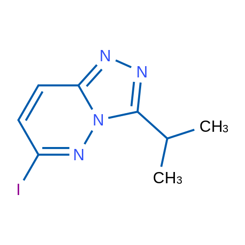 6-Iodo-3-isopropyl-[1,2,4]triazolo[4,3-b]pyridazine 1g