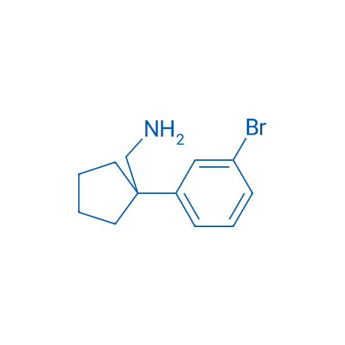 [1-(3-Bromophenyl)cyclopentyl]methanamine 50mg