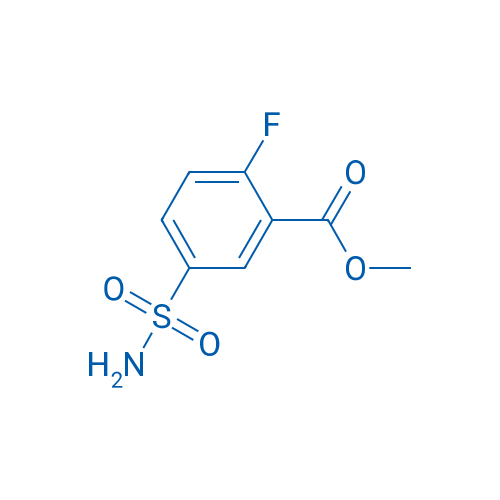 Methyl 2-fluoro-5-sulfamoylbenzoate 100mg