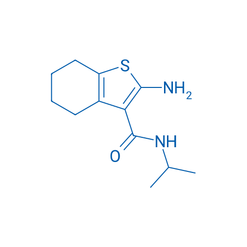 2-Amino-N-isopropyl-4,5,6,7-tetrahydrobenzo[b]thiophene-3-carboxamide 1g