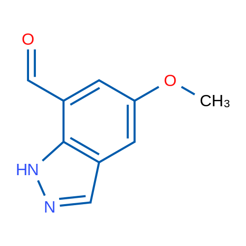 5-Methoxy-1H-indazole-7-carbaldehyde 1g