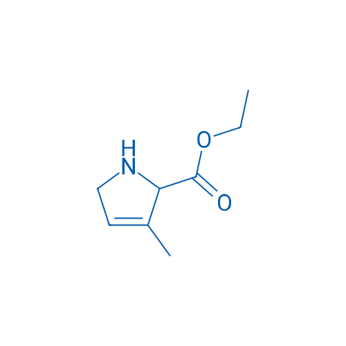 Ethyl 3-methyl-2,5-dihydro-1H-pyrrole-2-carboxylate 250mg